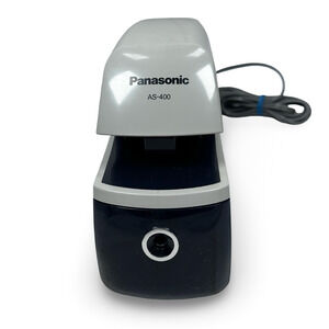 Panasonic AS-400 2-in-1 Electric Stapler and Pencil Sharpener Office Supply 120V